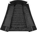 Men’s Solid Color Wool Blend Coat